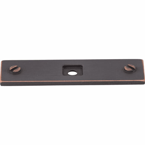 Top Knobs TK741UM Channing Backplate 3 Inch Umbrio