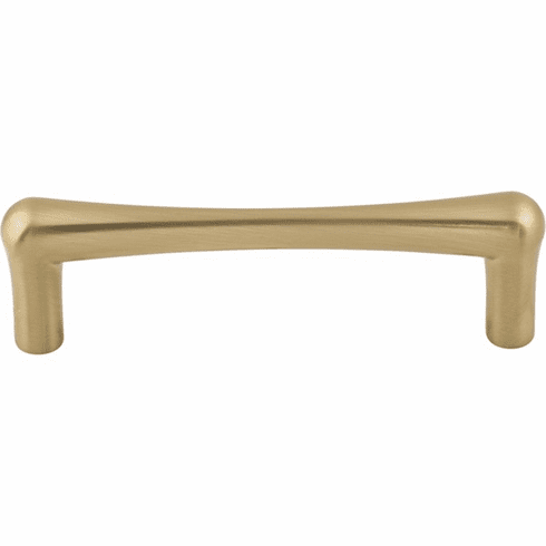 Top Knobs TK763HB Brookline Pull 3 3/4 Inch CC Honey Bronze
