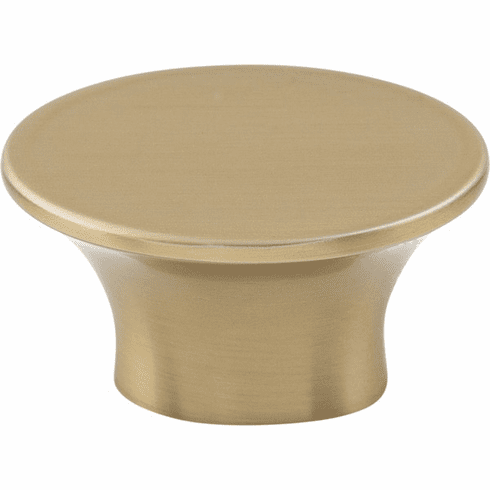 Top Knobs TK781HB Edgewater Knob 1 1/2 Inch Honey Bronze