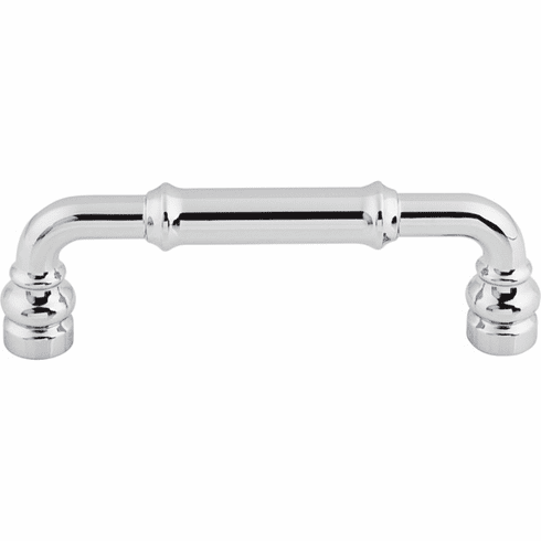 Top Knobs TK883PC Brixton 3 3/4" Center to Center Bar pull PC