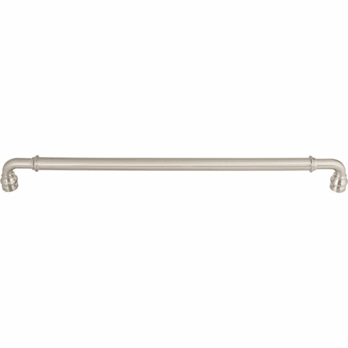 Top Knobs TK891BSN Brixton 18" Center to Center Appliance pull BSN