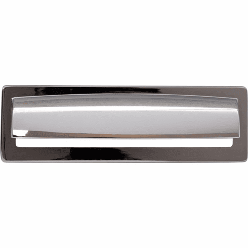 Top Knobs TK938PC Hollin Cup Pull 5 1/16 Inch CC Polished Chrome