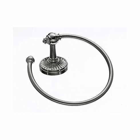 Top Knobs TUSC5BSN Tuscany Bath Ring - Brushed Satin Nickel BSN