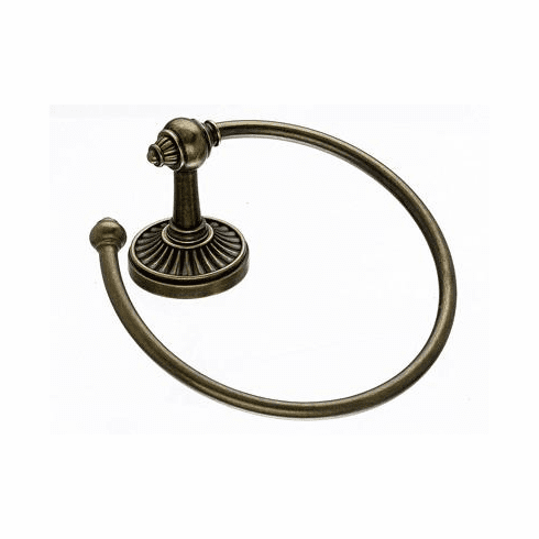 Top Knobs TUSC5GBZ Tuscany Bath Ring - German Bronze GBZ