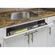 TOSS11S-R 11-11/16" Shallow Sink Tipout Tray Pack. Stainless Steel