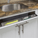TOSS14S-R 14-13/16" Shallow Sink Tipout Tray Pack. Stainless Steel
