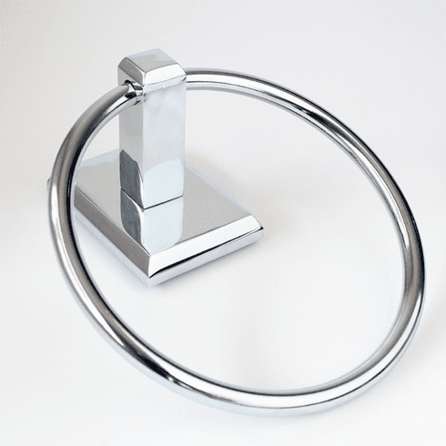 Utica Towel Ring Chrome by Rusticware 8786CH