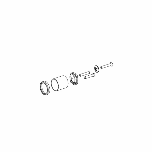 VON 110MD-NL-SPBLK Cylinder Assembly/Metal Dr