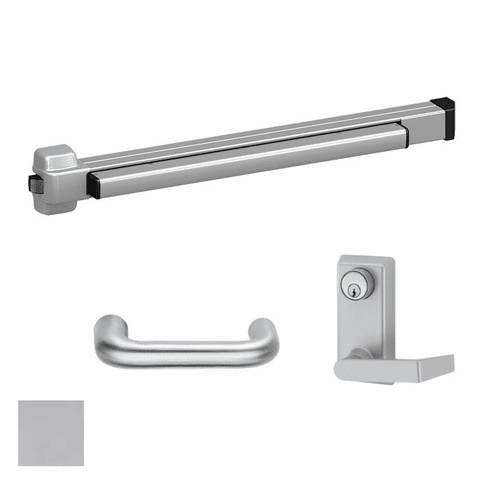 VON ALK-22L-3FT-28-RHR-230L-03 Ws Rim Alarm 03 Lever Entrance Trm