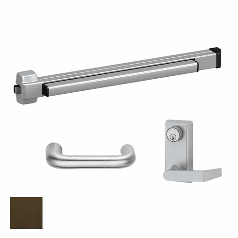 VON ALK-22L-4FT-313-LHR-230L-03 Ws Rim Alarm 03 Lever Entrance Trm