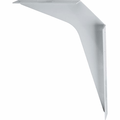 WB18-WH 18" x 24" White Workstation Bracket Sold by the Pair