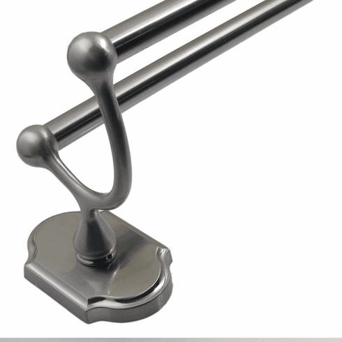 Wenmoor 24" Double Towel Bar Satin Nickel by Rusticware 8622SN