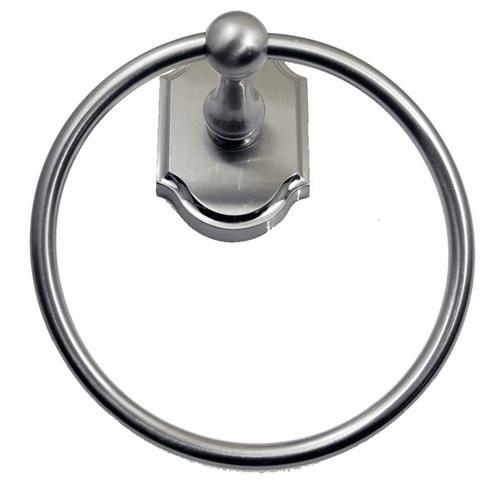Wenmoor Towel Ring Satin Nickel by Rusticware 8686SN
