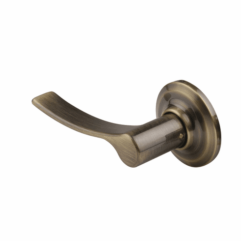 YALE 81AC-SP-LH-5 Academy Dummy Lever Left Hand in Antique Brass