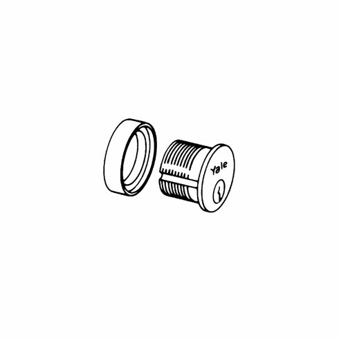 YALE COMMERCIAL 2153-1-1/8-GB-612 2153 Standard Mortise Cylinder 215311/8GB612 2153 1 1/8 GB 612