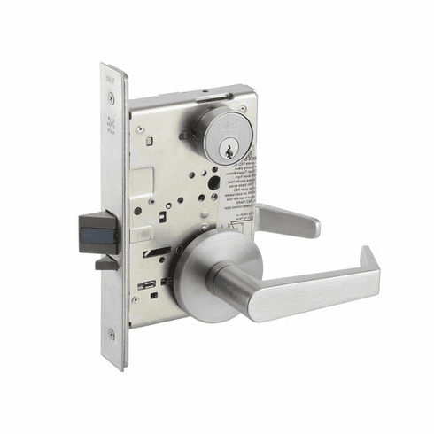 YALE COMMERCIAL AUR-8861FL-626 8861Fl Mortise Dormitory Or Storeroom Lever Lockset AUR8861FL626 AUR 8861FL 626