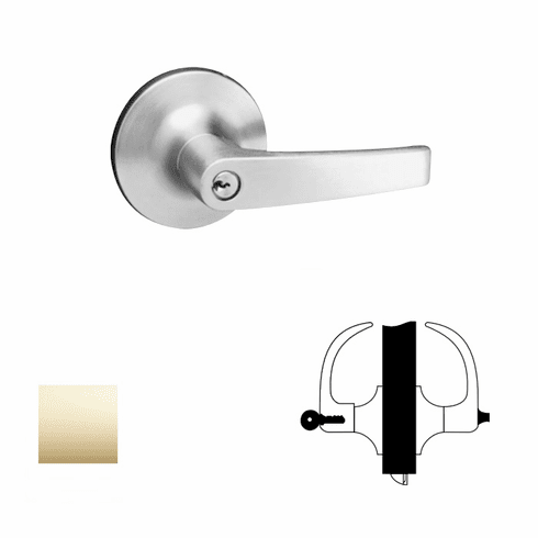 YALE COMMERCIAL MO-5407LN-605 5400Ln Series Heavy Duty Lever Lock MO5407LN605 MO 5407LN 605