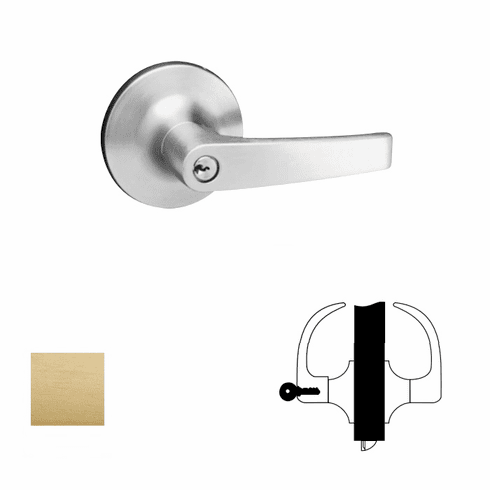 YALE COMMERCIAL MO-5408LN-606 5400Ln Series Heavy Duty Lever Lock MO5408LN606 MO 5408LN 606