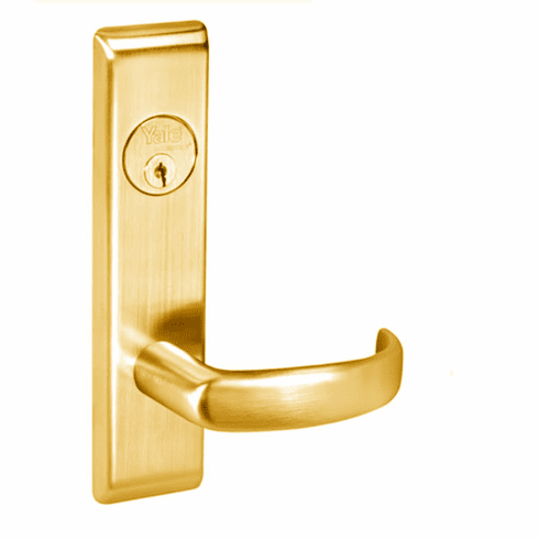 YALE COMMERCIAL PBCN-8867FL-605 8867Fl Mortise Dormitory Or Exit Lever Lockset PBCN8867FL605 PBCN 8867FL 605