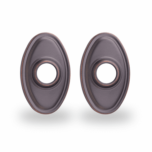 YALE RESIDENTIAL OVAL-ROSE-KNOB-10BP Oval Rosette For Knob OVALROSEKNOB10BP OVAL ROSE KNOB 10BP