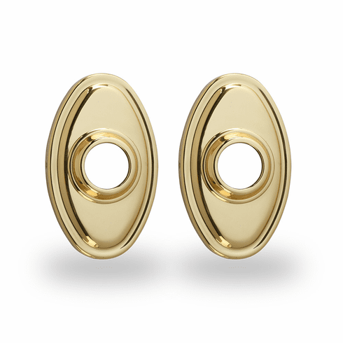 YALE RESIDENTIAL OVAL-ROSE-KNOB-3 Oval Rosette For Knob OVALROSEKNOB3 OVAL ROSE KNOB 3