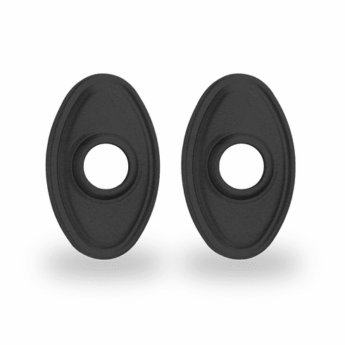 YALE RESIDENTIAL OVAL-ROSE-KNOB-SB Oval Rosette For Knob OVALROSEKNOBSB OVAL ROSE KNOB SB