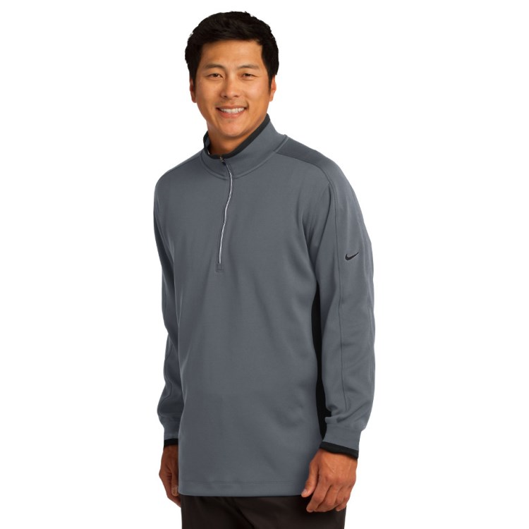 Nike Golf Dri-FIT Pullover | Mens Nike Golf Half Zip| Includes Custom Logos