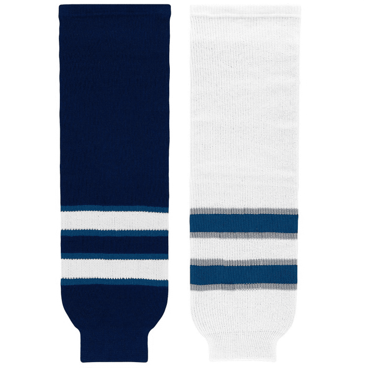 Winnipeg Jets Hockey Socks Jets Home Away Socks Athletic Knit