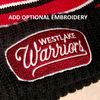 Athletic Knit A1830-216 Navy / White Striped Hockey Toque