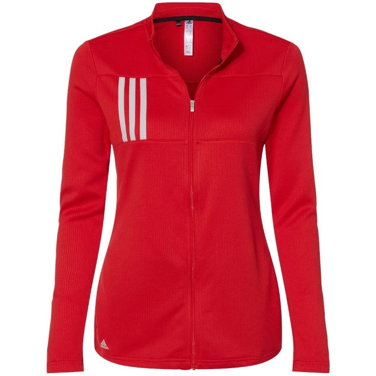 Adidas Golf 3Stripe Jacket Womens Adidas Golf Quarter Zip A483