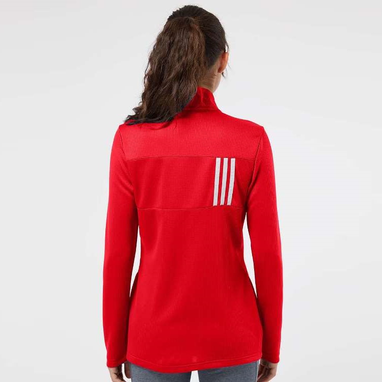 Adidas Golf 3Stripe Jacket Womens Adidas Golf Quarter Zip A483