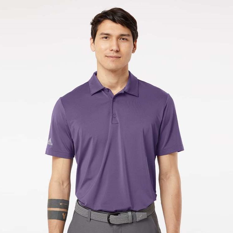 Adidas Golf A514 Polo Mens Adidas Golf UPF Polo Free Embroidery