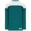 Athletic Knit H6100-288 Practice Hockey Jersey - Teal / White
