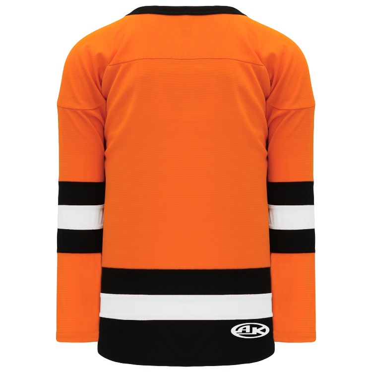 Athletic Knit H6500330 House League Hockey Jersey Orange Black White