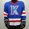 Athletic Knit H6500-333 House League Hockey Jersey - Royal / White / Red