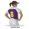 Alleson 522PDW 2-Button Wicking Softball Jersey