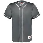 Alleson 52MBBJ Diamond Button Down Baseball Jersey