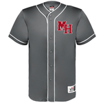 Alleson 52MBBJ Diamond Button Down Baseball Jersey