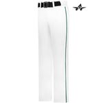 thumbnail interactive-video image 1 of Alleson Athletic Adult Men's Relaxed Fit Open Bottom Baseball Pants – 605WLP 1 of 5