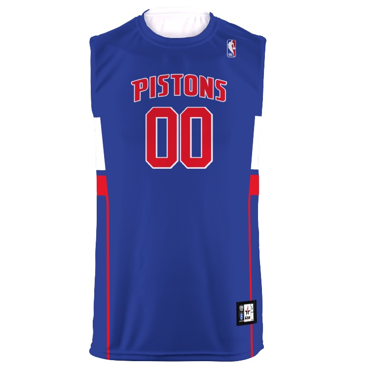 Alleson Detroit Pistons League Sublimated Jerseys Home & Away