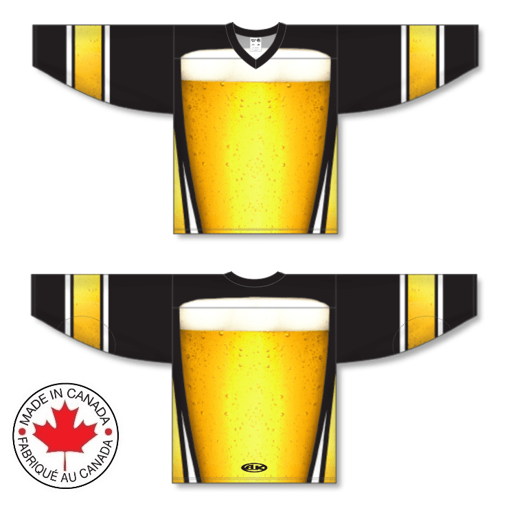 Beer Hockey Jersey Athletic Knit ALE775C