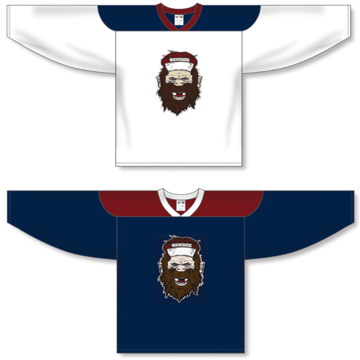 Custom Practice Hockey Jerseys Athletic Knit Custom Cut & Sew H680