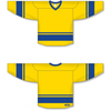 Athletic Knit H6400-257 House League Hockey Jersey - Maize / Royal