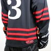 Athletic Knit H8000-264 Pro League Hockey Jersey - Red / Black