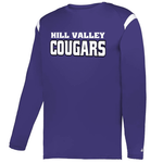 Badger 4255 Shoulder Stripe Long Sleeve Shooting Shirt