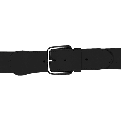 Leather Tab Adjustable Elastic Baseball Belt Nickle Buckle Softball