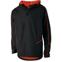 black / orange
