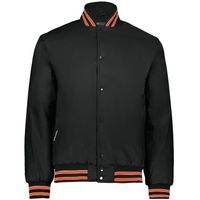 black / orange