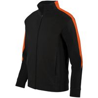 black / orange