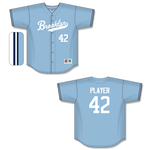 Brooklyn HG400-BRK Vintage Full Button Baseball Jerseys